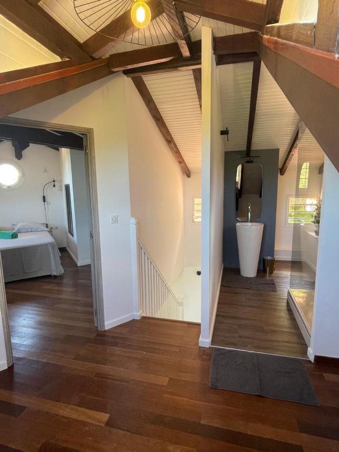 Les Appart Villa Sunbay Caraibes Avec Piscine Privative Vue Mer Et Montagne Le François Extérieur photo