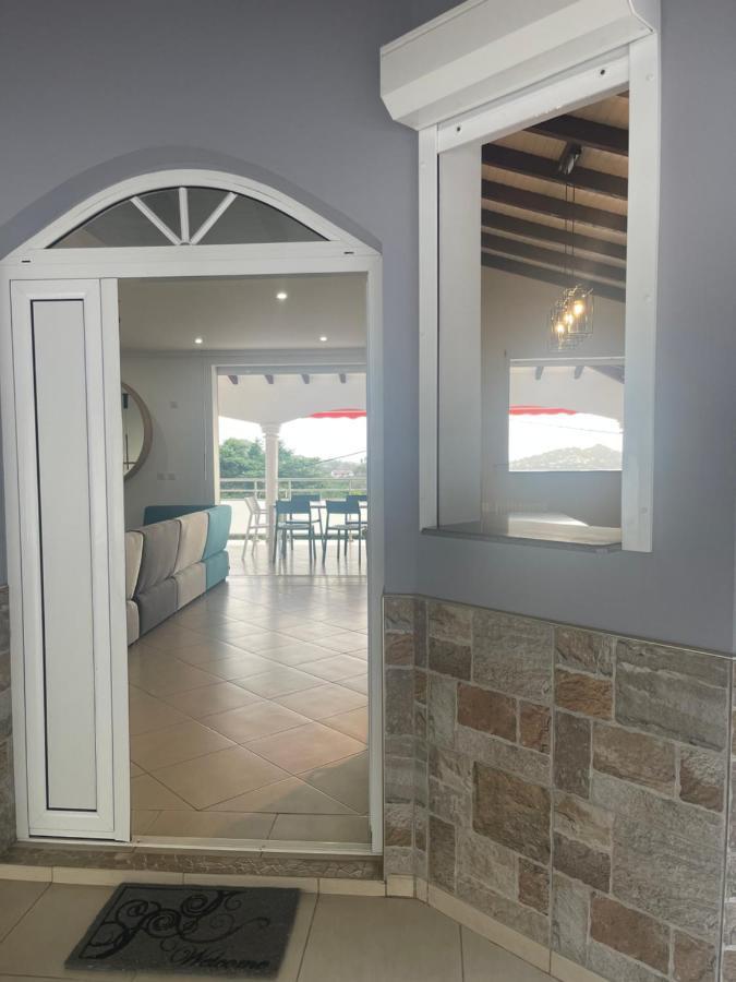Les Appart Villa Sunbay Caraibes Avec Piscine Privative Vue Mer Et Montagne Le François Extérieur photo
