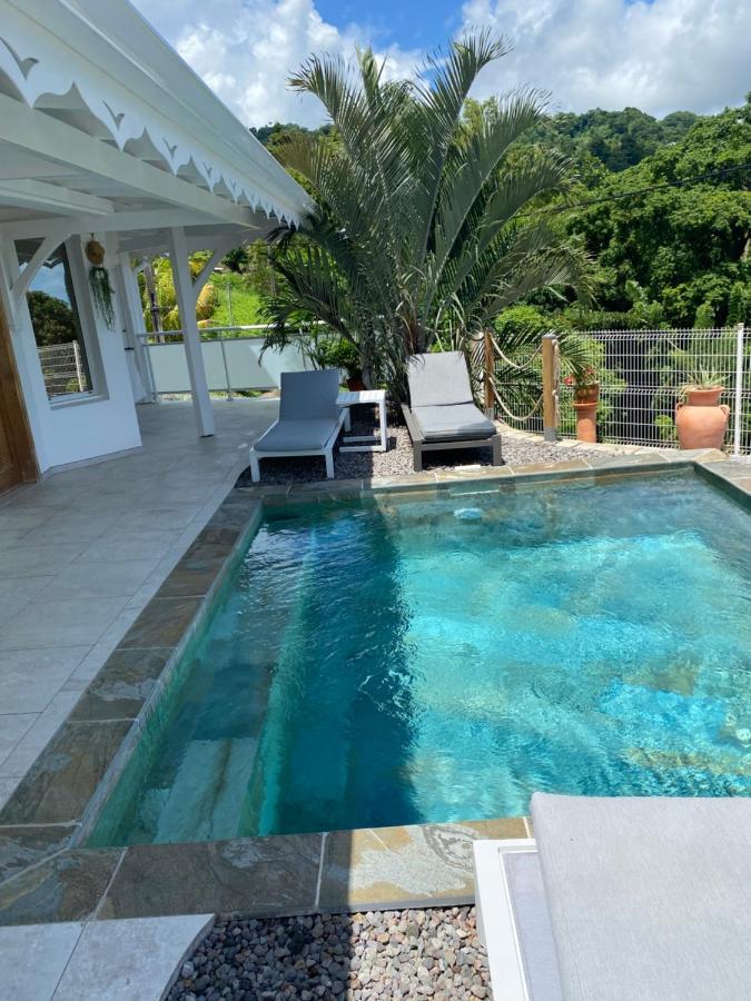 Les Appart Villa Sunbay Caraibes Avec Piscine Privative Vue Mer Et Montagne Le François Extérieur photo