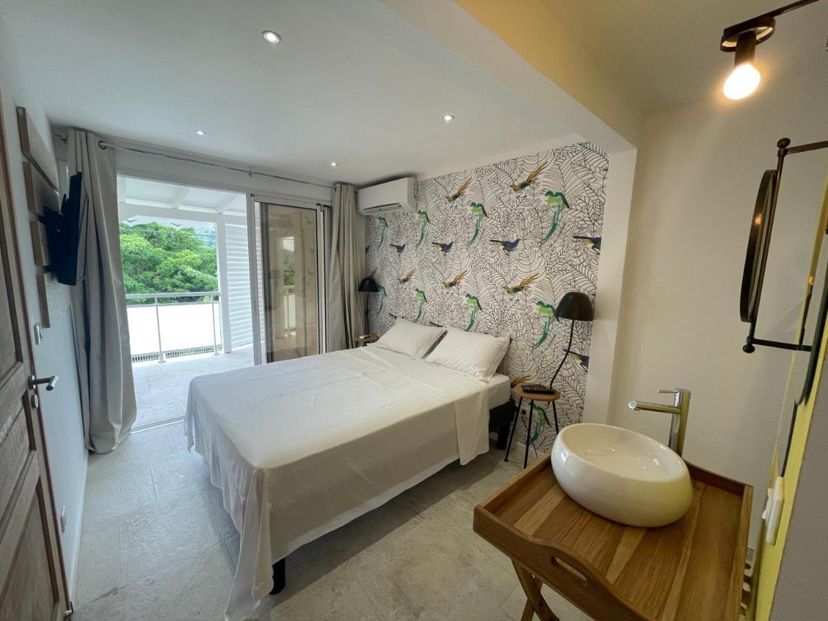 Les Appart Villa Sunbay Caraibes Avec Piscine Privative Vue Mer Et Montagne Le François Extérieur photo