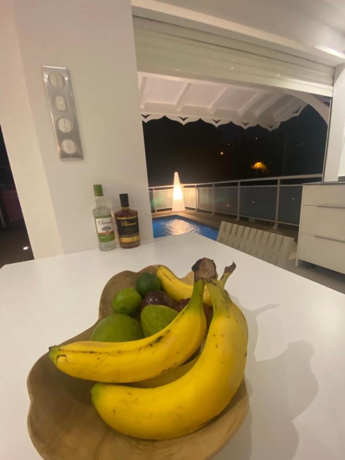 Les Appart Villa Sunbay Caraibes Avec Piscine Privative Vue Mer Et Montagne Le François Extérieur photo
